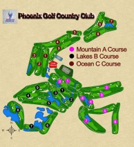 Phoenix Gold Golf & Country Club - Layout